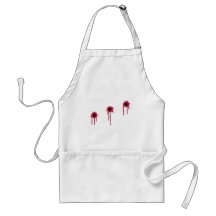 BLOODY BULLET HOLES APRONS