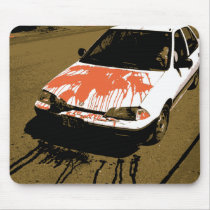 Bloody Car mousepads