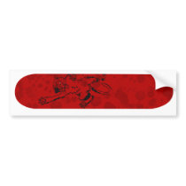 Bloody Cat Bumper Stickers
