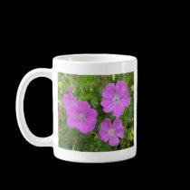 Bloody Cransebill flowers mugs