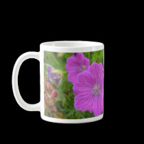 Bloody Cransebill flowers mugs