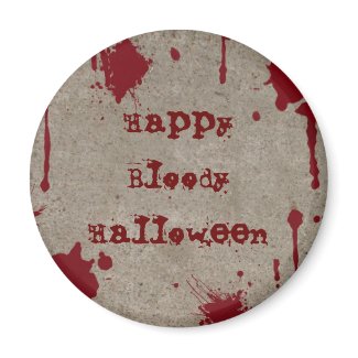 Bloody Halloween Magnet magnet