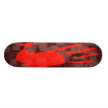 Bloody Hand Splat Skateboard
