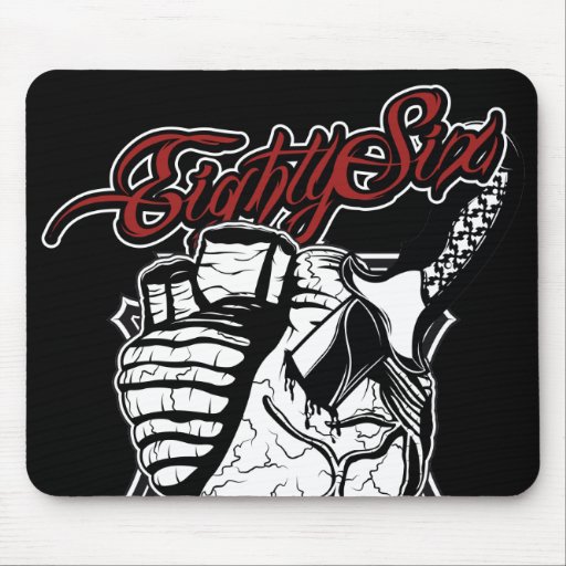 Bloody Heart Mousepad