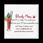 Bloody Mary Drink Recipe Magnets