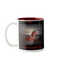 Bloody Night Mare 2-Tone Mug by sjfranks Bloody Night Mare 2-Tone Mug