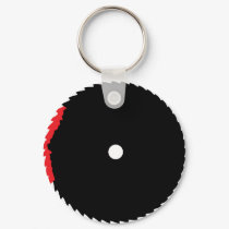 bloody saw blade keychains by Tomaniac bloody saw blade keychains