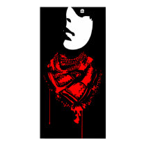 bloody scarf! print