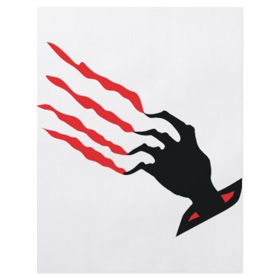 bloody Scratch hand Flyer by Tomaniac