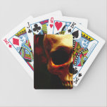 Bloody skul poker cards playing cards