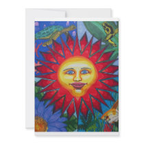 Bloody Sun Custom Invites
