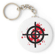 bloody target sniper keychain