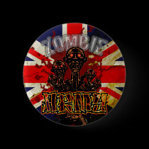 Bloody Zombie Army Button buttons