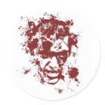 Bloody Zombie stickers
