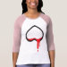 Ladies 3/4 Sleeve Raglan (Fitted)