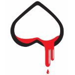 bloodyheart_deerBLN t-shirts