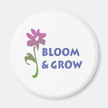 Bloom and Grow Magnets