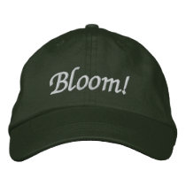 Bloom! Gardener's Hat embroidered hats by Victoreeah Bloom! Gardener's Hat embroidered hats
