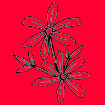 Bloom In Black t-shirts