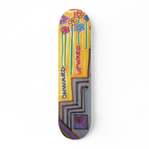 Bloom into a new day Skateboard