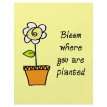 Bloom Where You Are Planted II Flyers