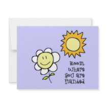 Bloom Where You Are Planted invitations by TotallyRandom Bloom Where You Are Planted invitations
