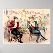 Bloomer Club Cigar Posters