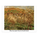Blooming Apple Trees By Claude Monet Post Cards