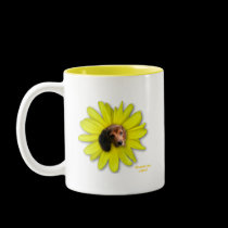 Blooming Beagle Mug - Customized