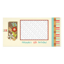 Blooming Birthday Photo Card photo cards