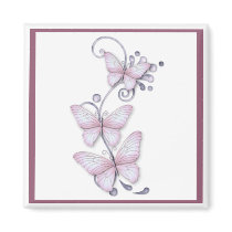 Blooming Butterflies magnets by fstasu54 Blooming Butterflies magnets