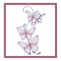 Blooming Butterflies posters