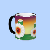 Blooming Cactus mugs