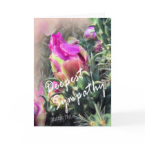 Blooming Cactus-sympathy card by MakaraPhotos Blooming Cactus-sympathy card