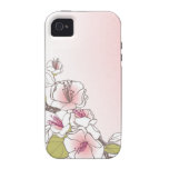 Blooming Cherry Blossoms designer pink Vibe iPhone 4 Case