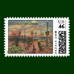 BLOOMING DESERT GREEN stamps