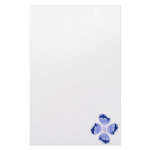 Blooming Dolphins stationery by mydeas Blooming Dolphins stationery