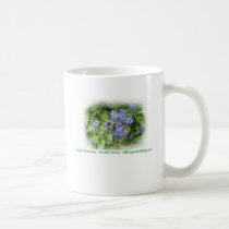 Blooming Grape Hyacinth flowers coffee mug mugs