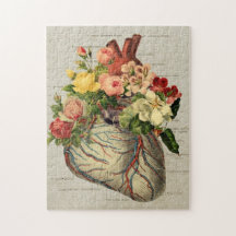 Blooming Heart Puzzle