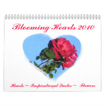 Blooming Hearts 2010 Calendar by IrelandYes Blooming Hearts 2010 Calendar