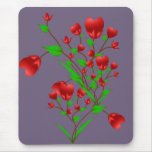 Blooming Hearts Mousepad