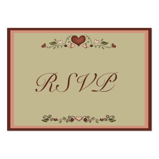 Rsvp Insert Template Business Card Size blooming hearts wedding invitation rsvp insert large Rsvp Insert Template Business Card Size blooming hearts wedding invitation rsvp insert large