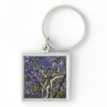 Blooming Jacaranda Trees in New Farm Park, 2 Key Chain