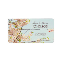 Blooming Nature Custom Address Label