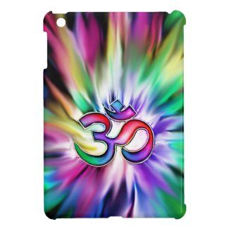 Blooming Rainbow Lotus OM iPad Mini Case