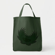 Blooming Wings green Bags
