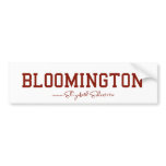 Bloomington Bumper Sticker