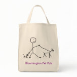 Bloomington Pet Pals Grocery Tote Tote Bag