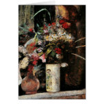 Blooms by Ury impressionist art foral bouquet Card