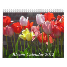 Blooms Calendar 2012